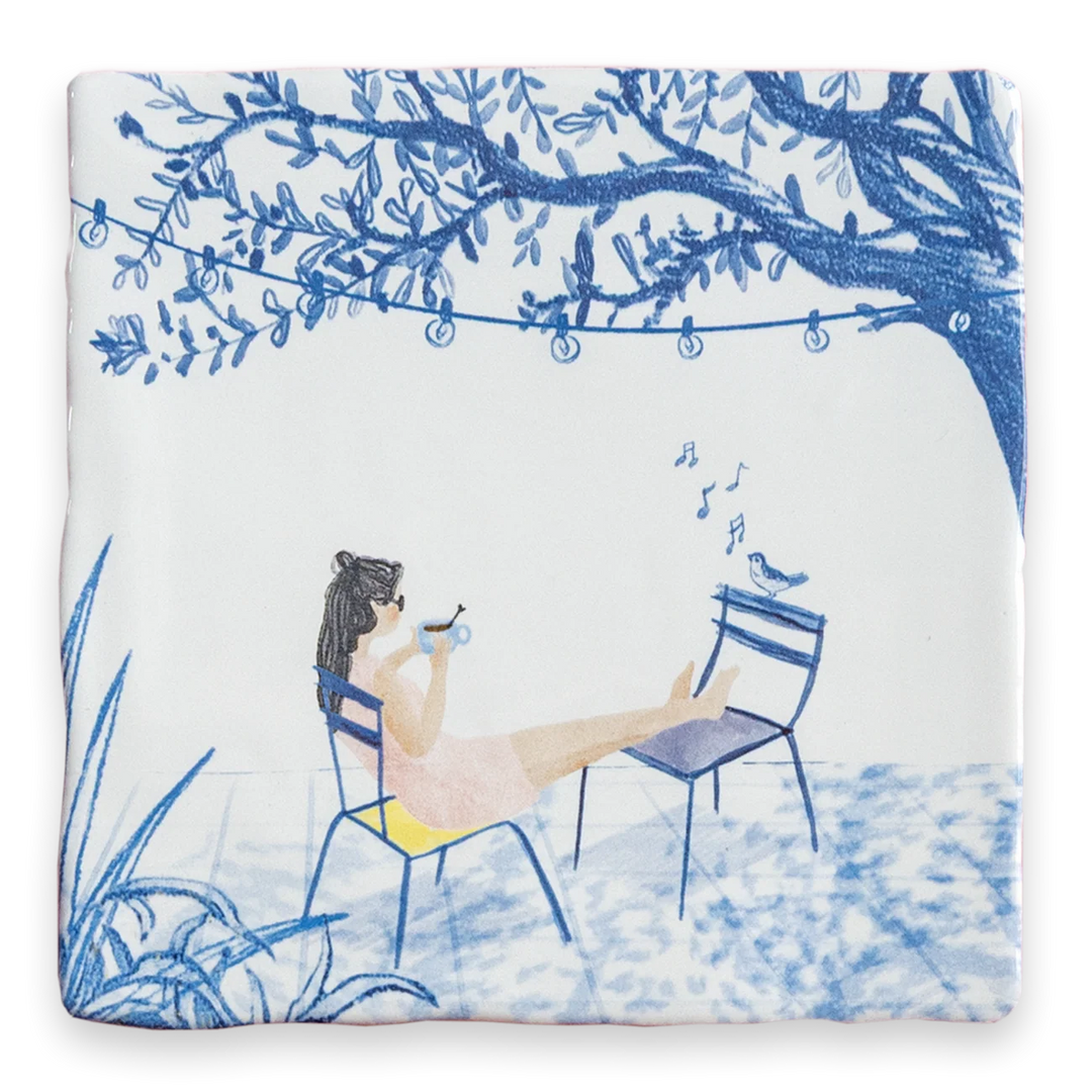 StoryTiles StoryTiles 10x10cm Coffee break - StoryTiles bei Nauli and Stories