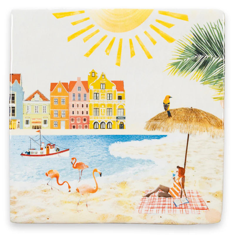 StoryTiles StoryTiles 10x10cm Colorful Curaçao -  StoryTiles - 10x10cm bei Nauli and Stories