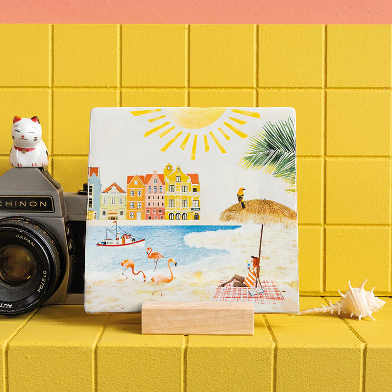 StoryTiles StoryTiles 10x10cm Colorful Curaçao -  StoryTiles - 10x10cm bei Nauli and Stories