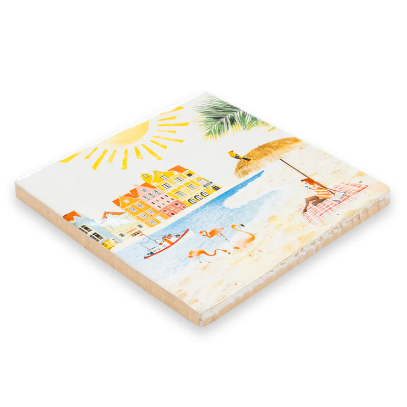 StoryTiles StoryTiles 10x10cm Colorful Curaçao -  StoryTiles - 10x10cm bei Nauli and Stories