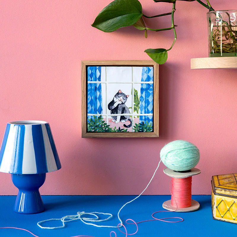 StoryTiles StoryTiles 10x10cm Cosy cat - StoryTiles - 10x10cm bei Nauli and Stories