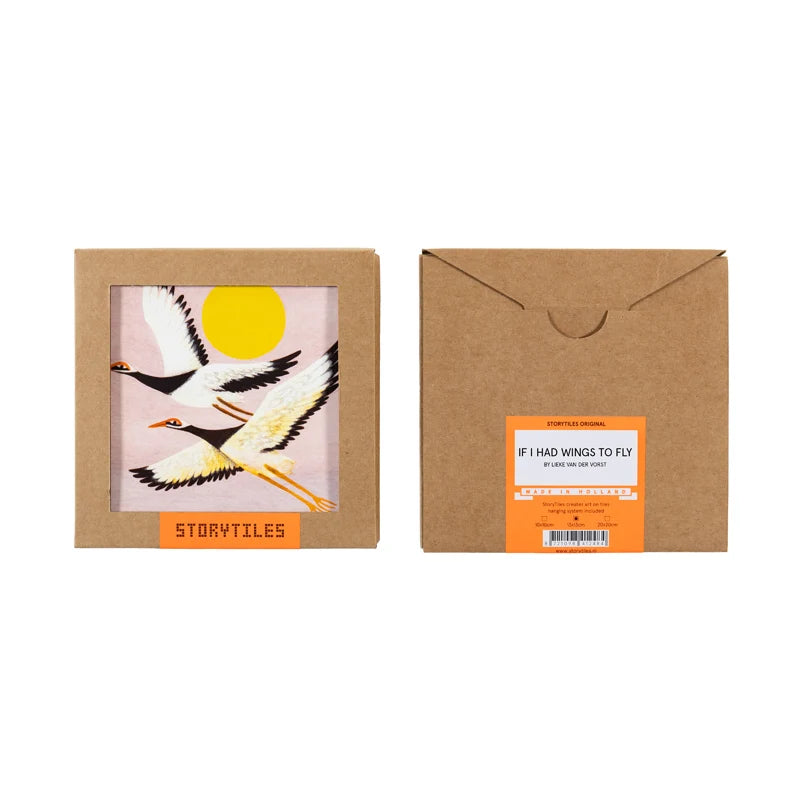 StoryTiles StoryTiles 10x10cm If I had wings to fly - StoryTiles - 10x10cm bei Nauli and Stories