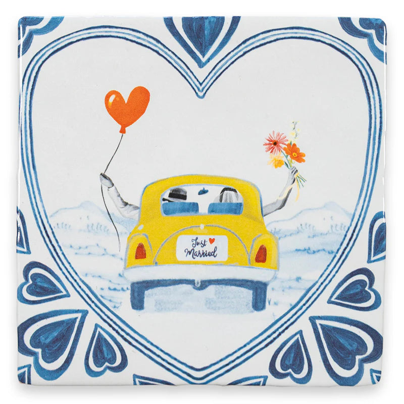 StoryTiles StoryTiles 10x10cm Just married, off we go! - StoryTiles bei Nauli and Stories