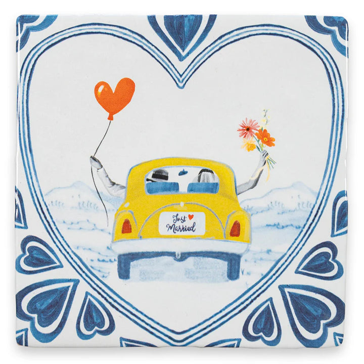 StoryTiles StoryTiles 10x10cm Just married, off we go! - StoryTiles bei Nauli and Stories
