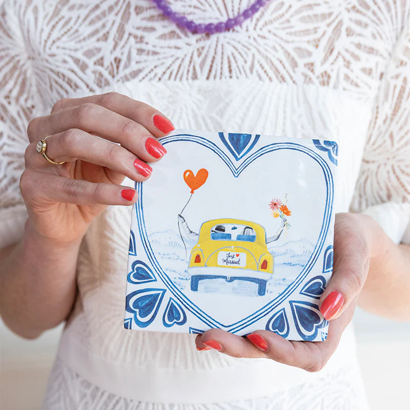 StoryTiles StoryTiles 10x10cm Just married, off we go! - StoryTiles bei Nauli and Stories