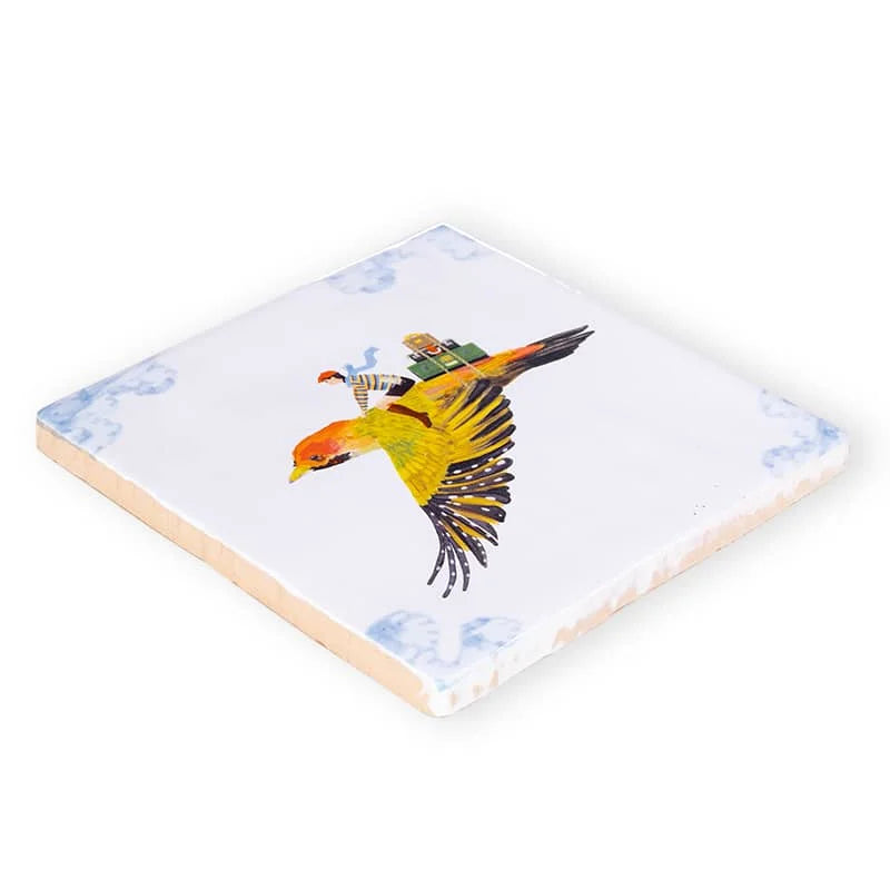 StoryTiles StoryTiles 10x10cm Travelling Bird - StoryTiles