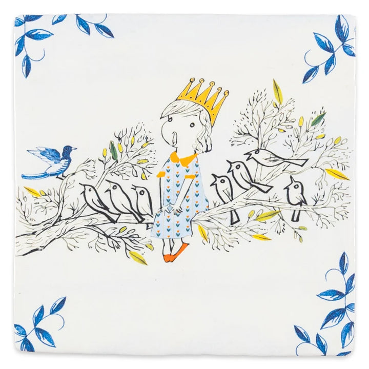 StoryTiles StoryTiles 10x10cm Vogelkoortje - Kleiner Vogelchor - StoryTiles - 10x10cm bei Nauli and Stories