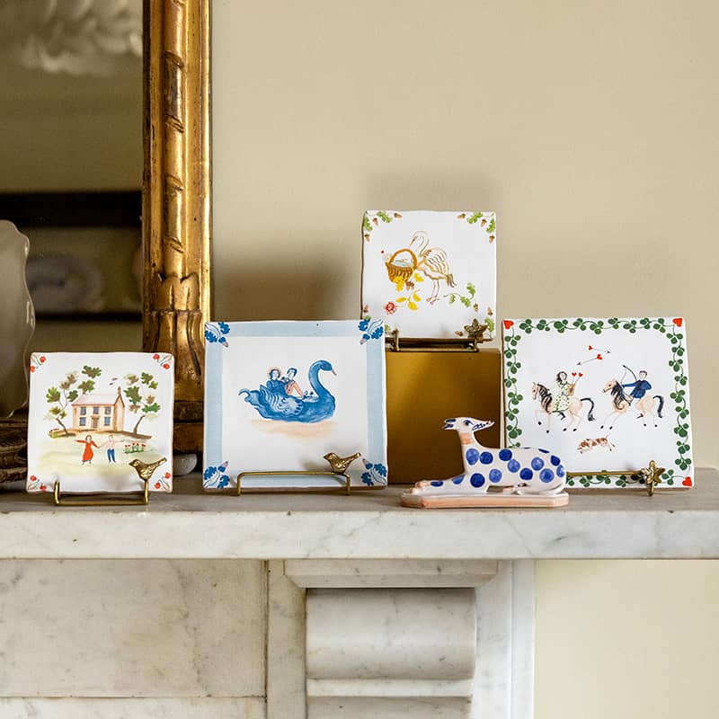 StoryTiles StoryTiles 10x10cm Welcome Lovely Baby- StoryTiles bei Nauli and Stories