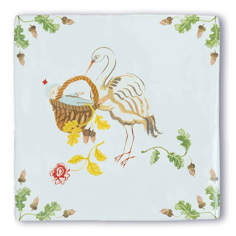 StoryTiles StoryTiles 10x10cm Welcome Lovely Baby- StoryTiles bei Nauli and Stories