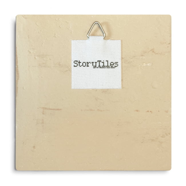 StoryTiles StoryTiles 13x13cm Driving home for Christmas  - Medium - Story Tiles
