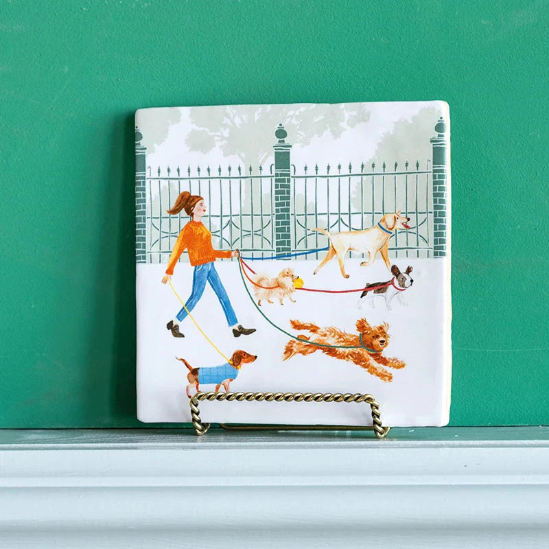 StoryTiles StoryTiles 13x13cm Who let the dog out - Storytiles - Medium bei Nauli and Stories