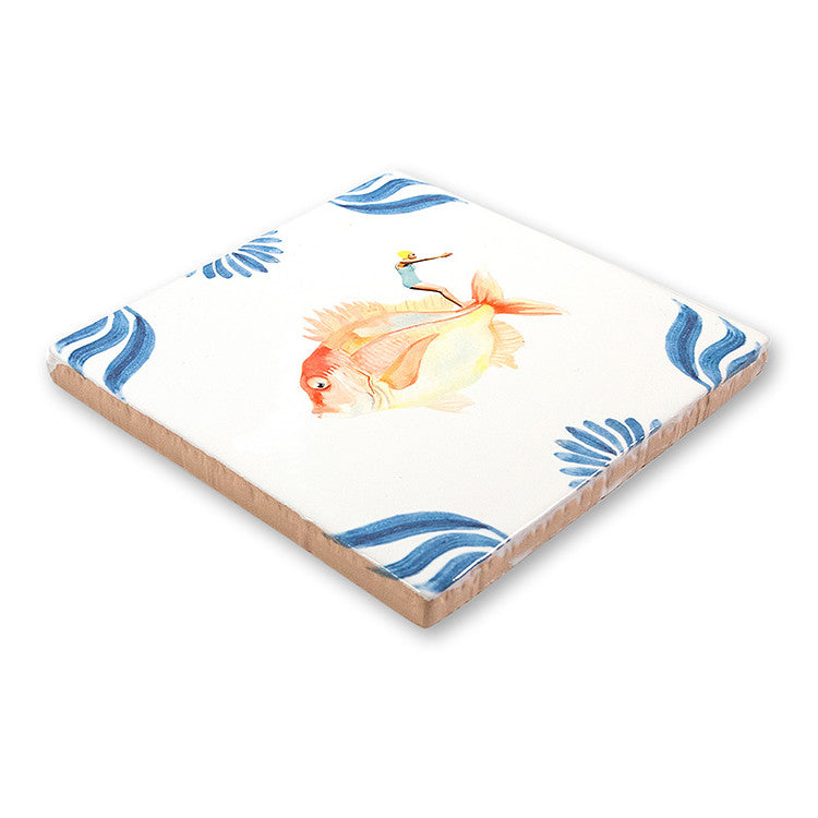 StoryTiles StoryTiles 20x20cm Dive fearlessly - StoryTiles - 20x20cm StoryTiles Large