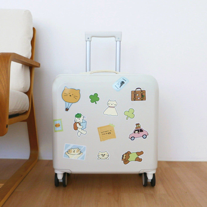 Suatelier Aufkleber TRAVEL, SUATELIER / cat's happy trip bei Nauli and Stories