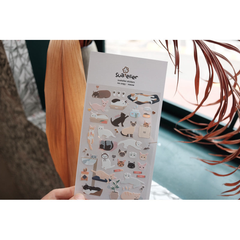 Suatelier Sticker DAILY DECO, SUATELIER / meow bei Nauli and Stories