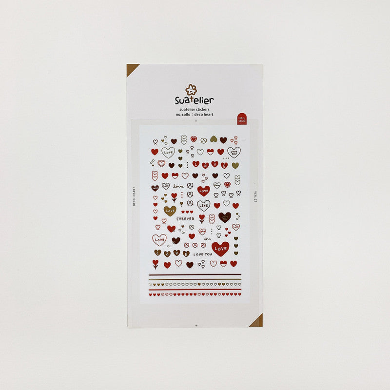 Suatelier Sticker Herz Sticker deco heart – Suatelier Daily Deco bei Nauli and Stories