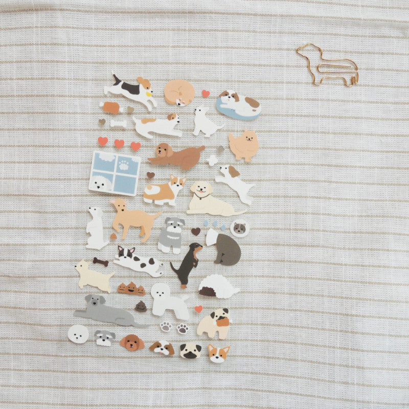 Suatelier Sticker Hunde Sticker Arr – Suatelier x Zihand Daily Deco bei Nauli and Stories