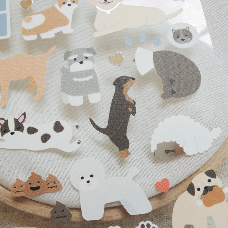 Suatelier Sticker Hunde Sticker Arr – Suatelier x Zihand Daily Deco bei Nauli and Stories