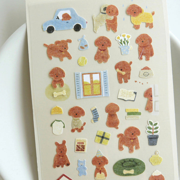 Suatelier Sticker Hunde Sticker puppy – Suatelier Daily Deco bei Nauli and Stories