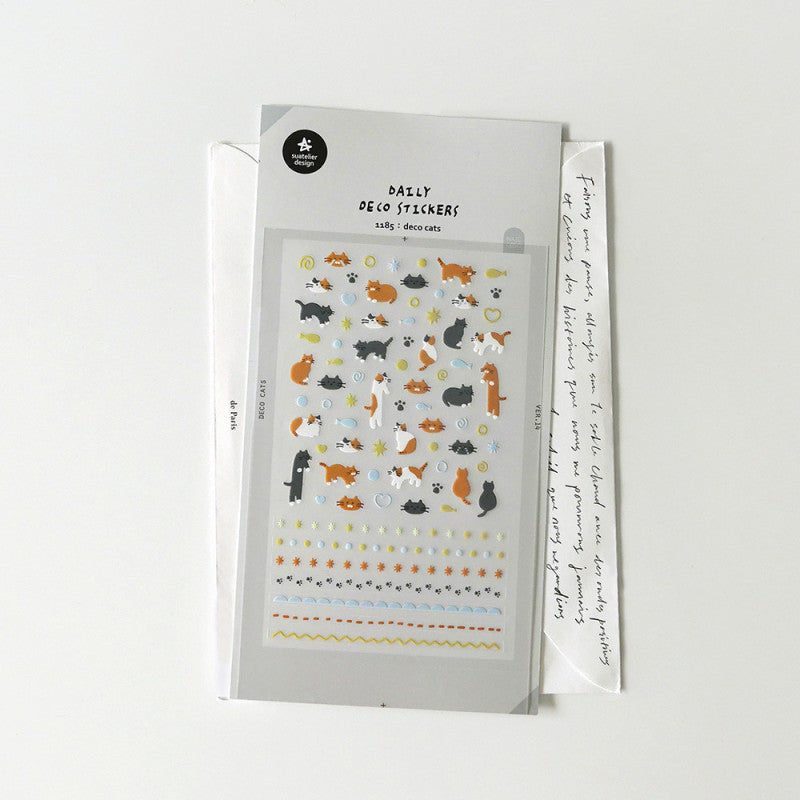 Suatelier Sticker Katzen Nail Sticker deco cats – Suatelier Daily Nail bei Nauli and Stories