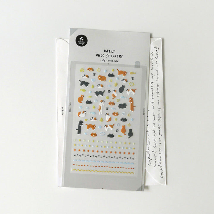Suatelier Sticker Katzen Nail Sticker deco cats – Suatelier Daily Nail bei Nauli and Stories
