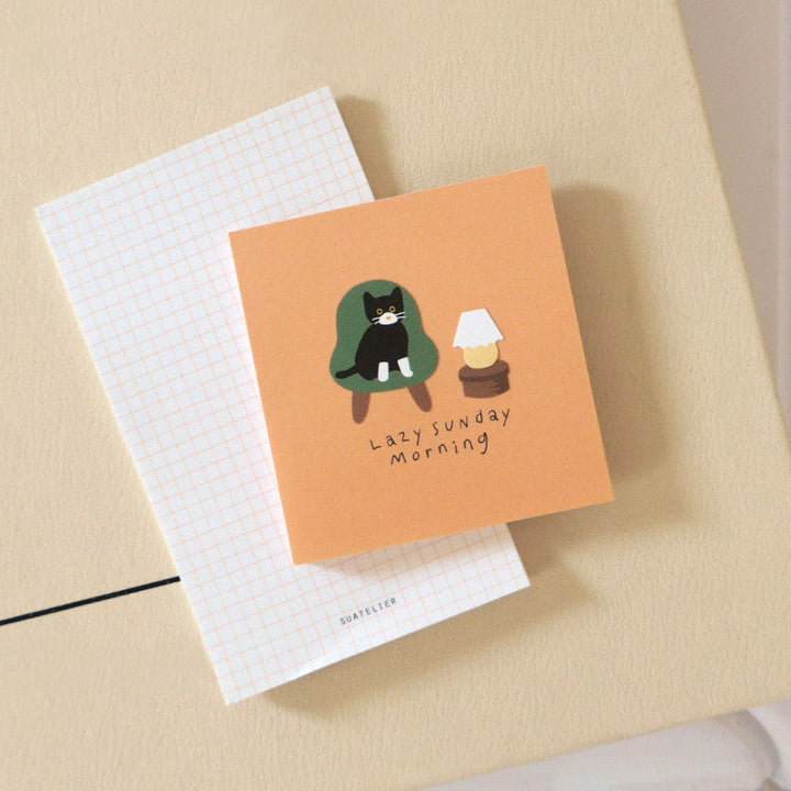 Suatelier Sticker Katzen Sticker cat&