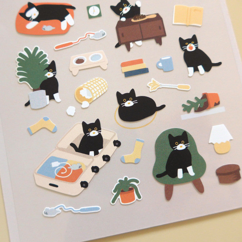 Suatelier Sticker Katzen Sticker cat&