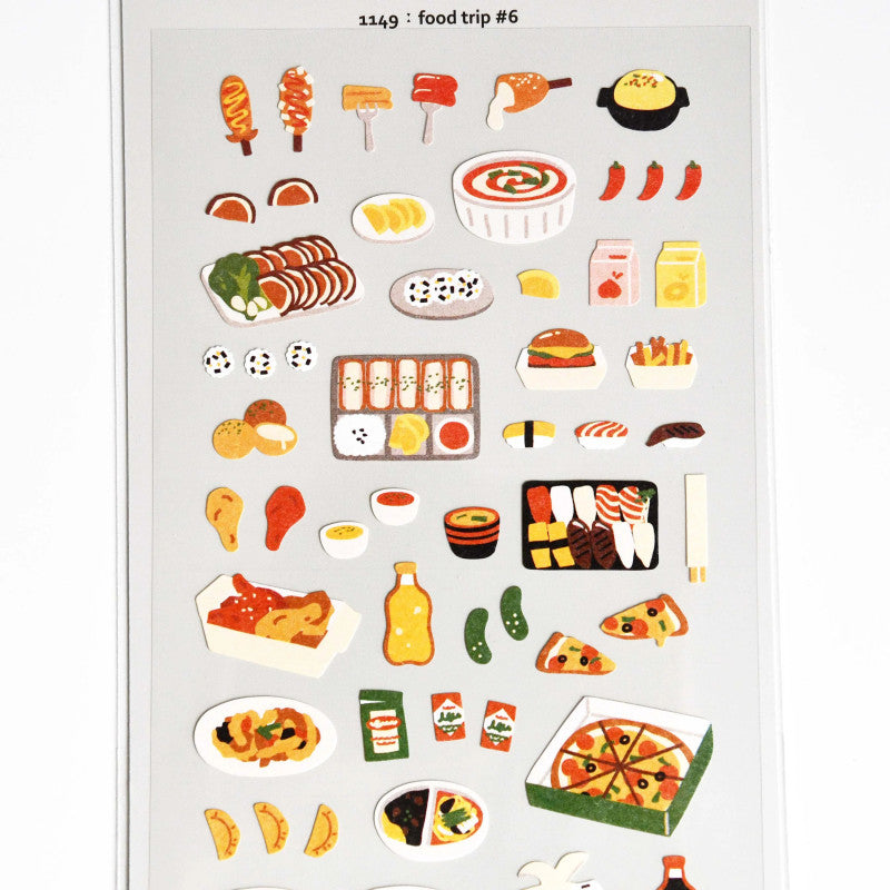 Suatelier Sticker Street Food Sticker food trip #6 – Suatelier Daily Deco bei Nauli and Stories