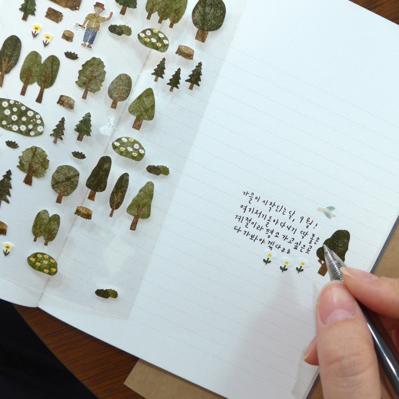 Suatelier Sticker Wald Sticker forest – Suatelier Daily Deco bei Nauli and Stories