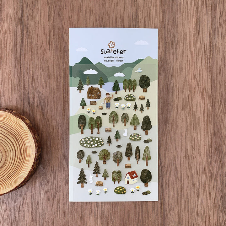 Suatelier Sticker Wald Sticker forest – Suatelier Daily Deco bei Nauli and Stories