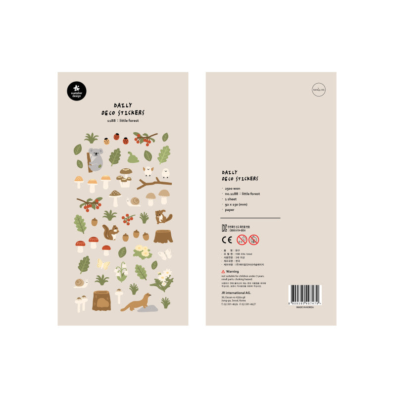 Suatelier Sticker Wald Sticker little forest – Suatelier Daily Deco bei Nauli and Stories