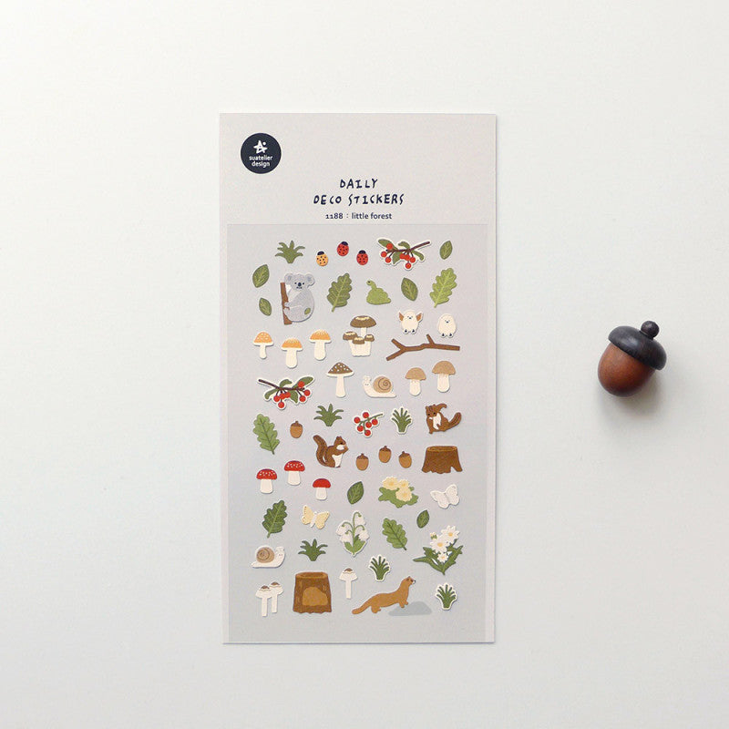 Suatelier Sticker Wald Sticker little forest – Suatelier Daily Deco bei Nauli and Stories