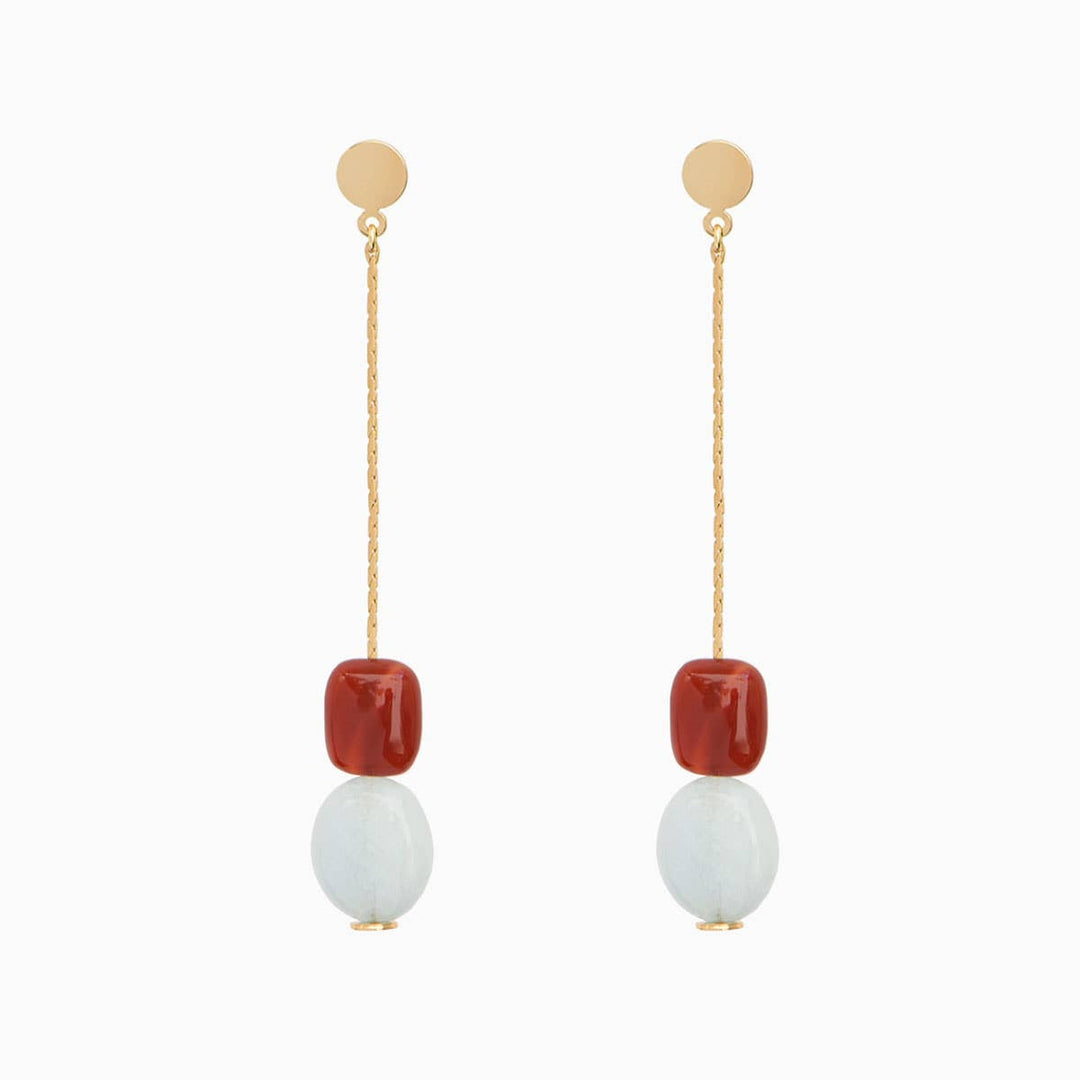 Titlee MILLBURN bead earrings (smoke)