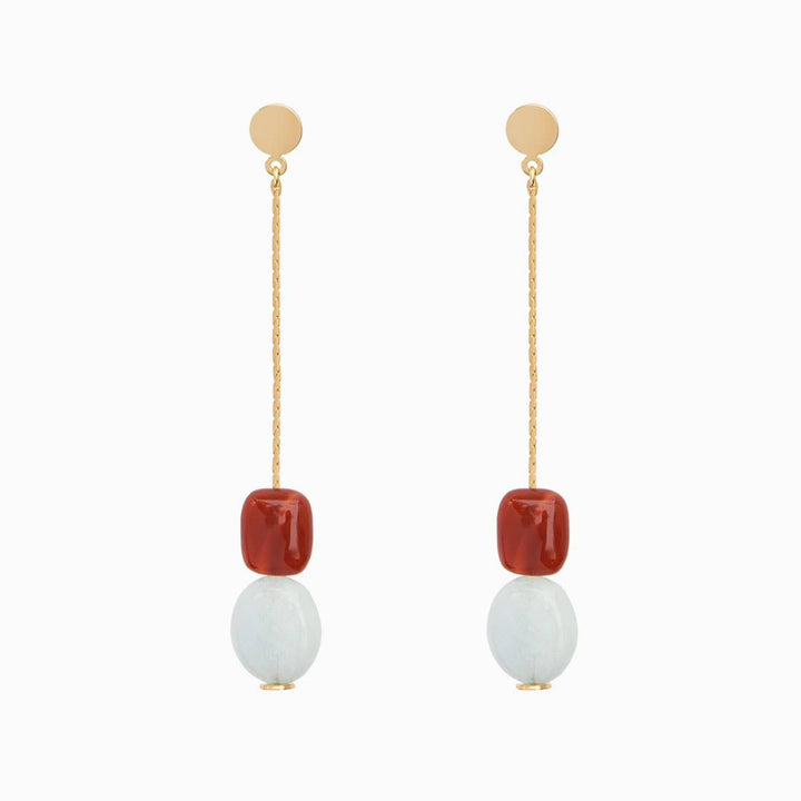 Titlee MILLBURN bead earrings (smoke)