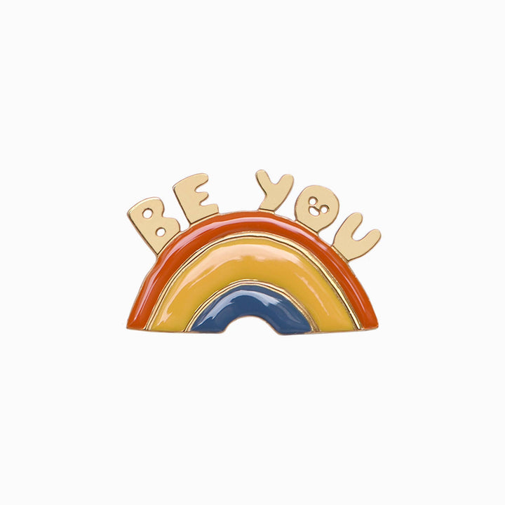 Titlee RAINBOW enamel pin x Suzy Ultman bei Nauli and Stories