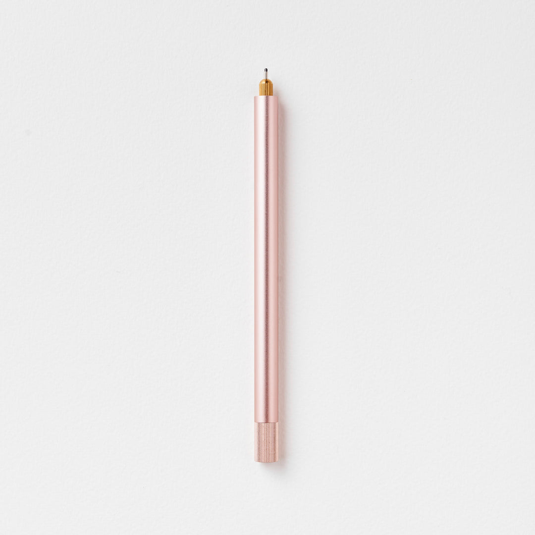 Tom's Studio Fineliner Lumos Pro - Refillable Multi-Tip Pen: Rose Gold - Blush / Single Tip