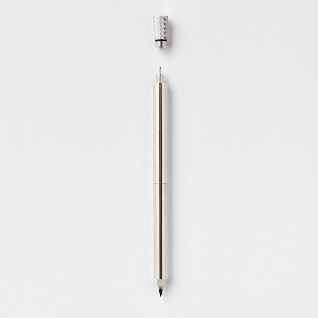 Tom's Studio Fineliner Lumos Stainless Steel: Special Edition - Refillable - Fineliner, Filzstift, Brushpen bei Nauli and Stories