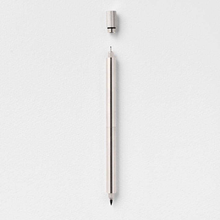 Tom's Studio Fineliner Lumos Stainless Steel: Special Edition - Refillable - Fineliner, Filzstift, Brushpen bei Nauli and Stories