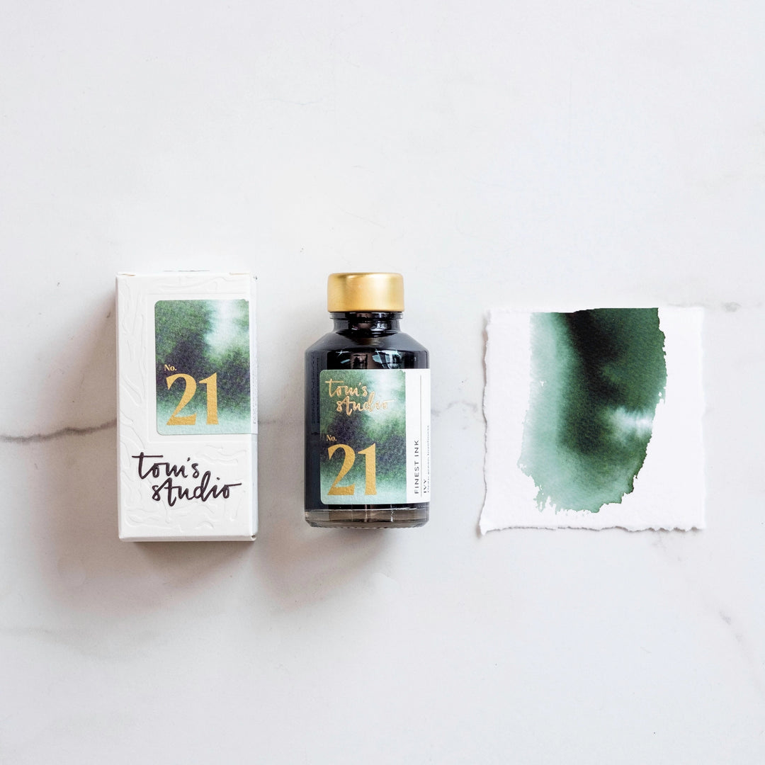 Tom's Studio Füllertinte Fountain Pen Ink - 21 - Ivy bei Nauli and Stories