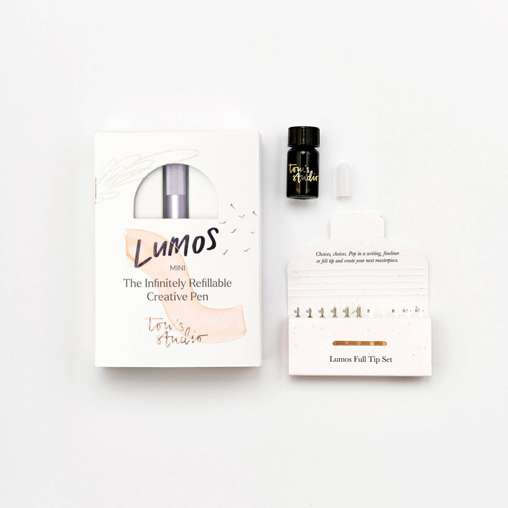 Tom's Studio Lumos Mini: Titanium (with loop lid) bei Nauli and Stories