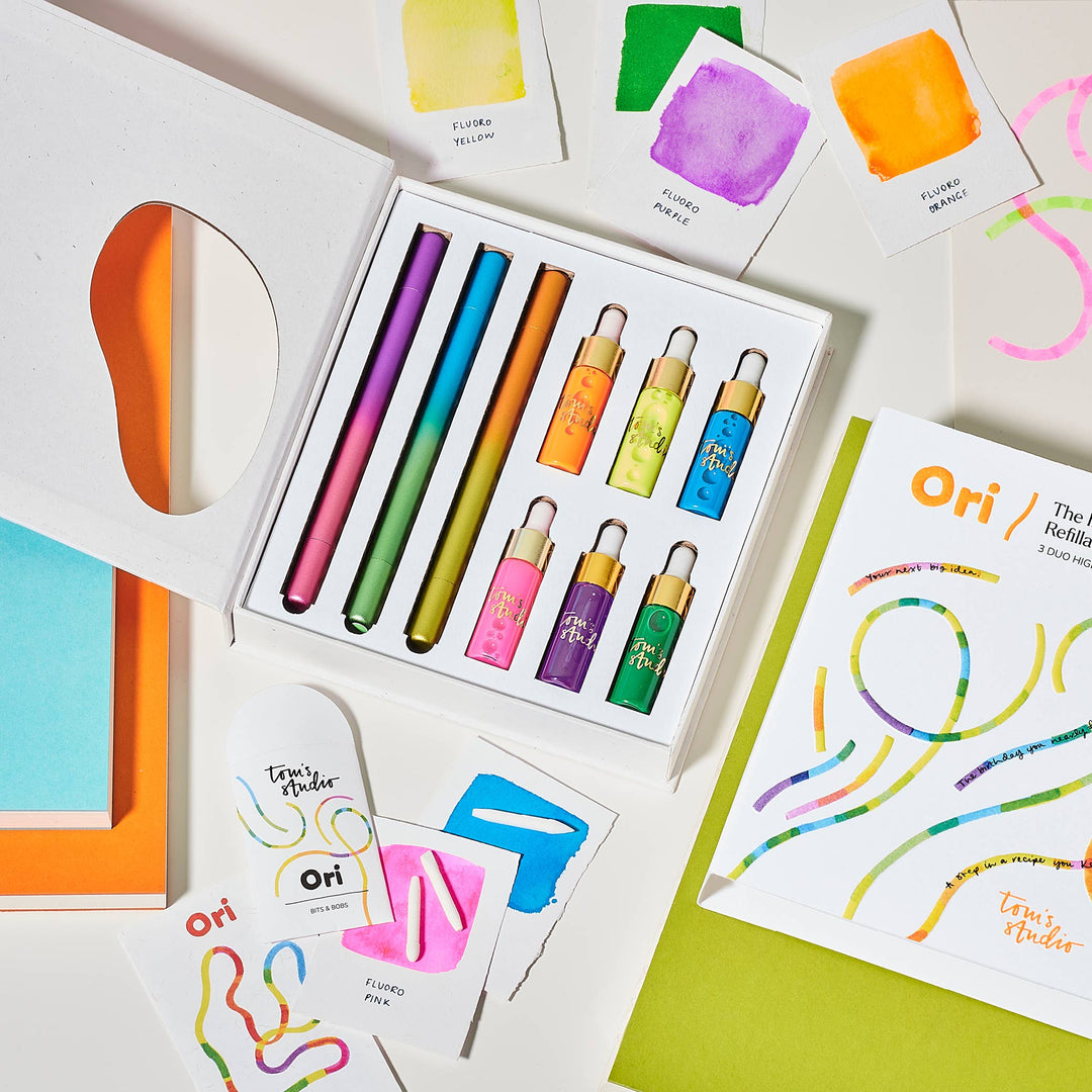Tom's Studio Ori Highlighter Set (3 Pen) bei Nauli and Stories