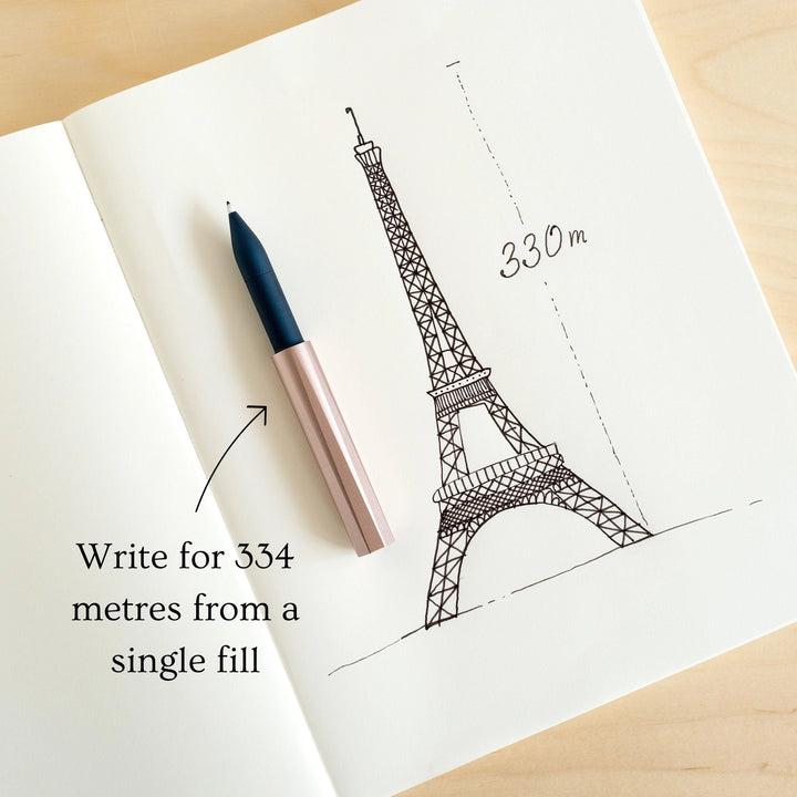 Tom's Studio Schreibstifte The Wren - Refillable Writing Pen: Messing bei Nauli and Stories