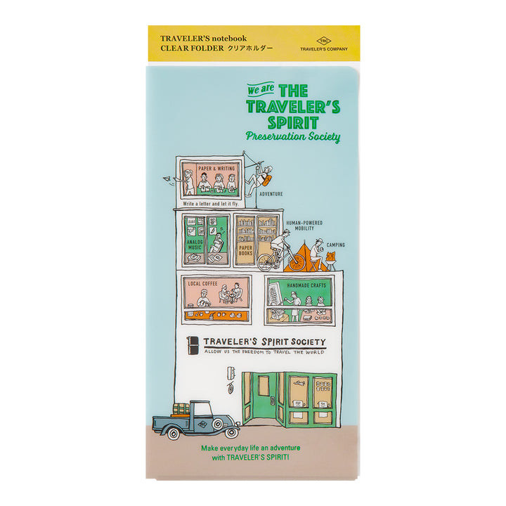 Traveler's Company Folder TRAVELER'S notebook Clear Folder regular 2026 bei Nauli and Stories