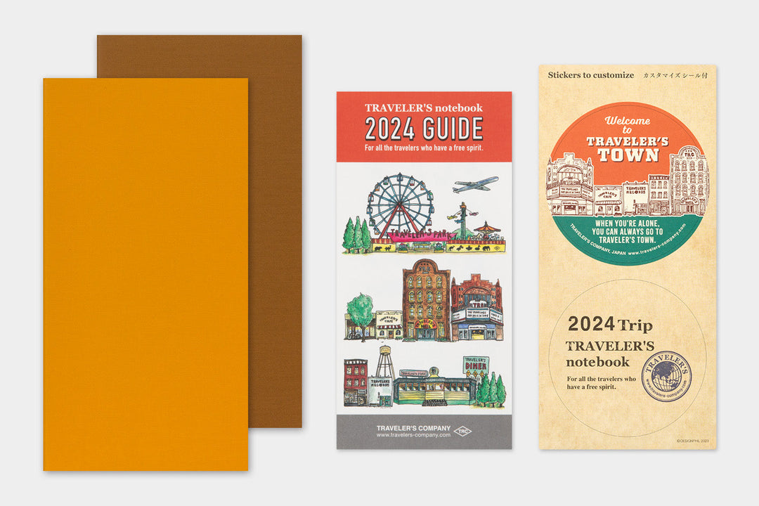 Traveler's Company Kalender 2024 Weekly Diary + vertical refill - TRAVELER´S notebook