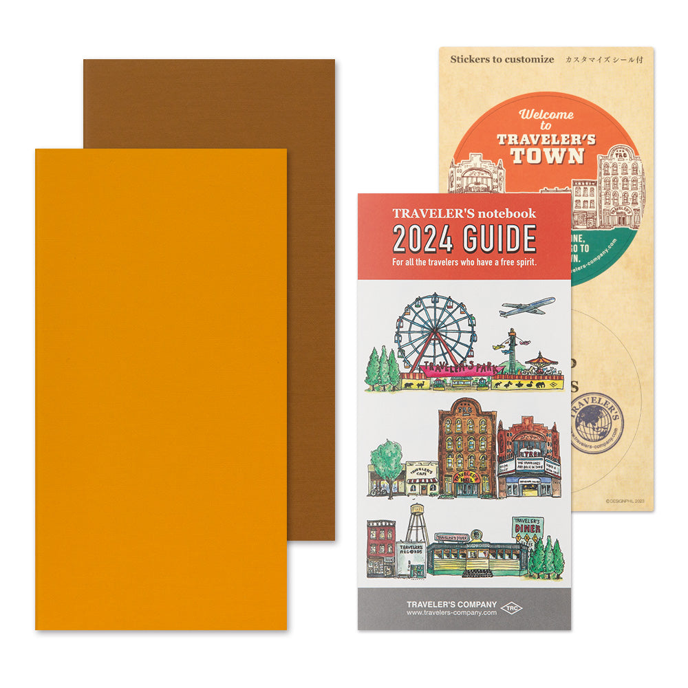 Traveler's Company Kalender 2024 Weekly Diary + vertical refill - TRAVELER´S notebook