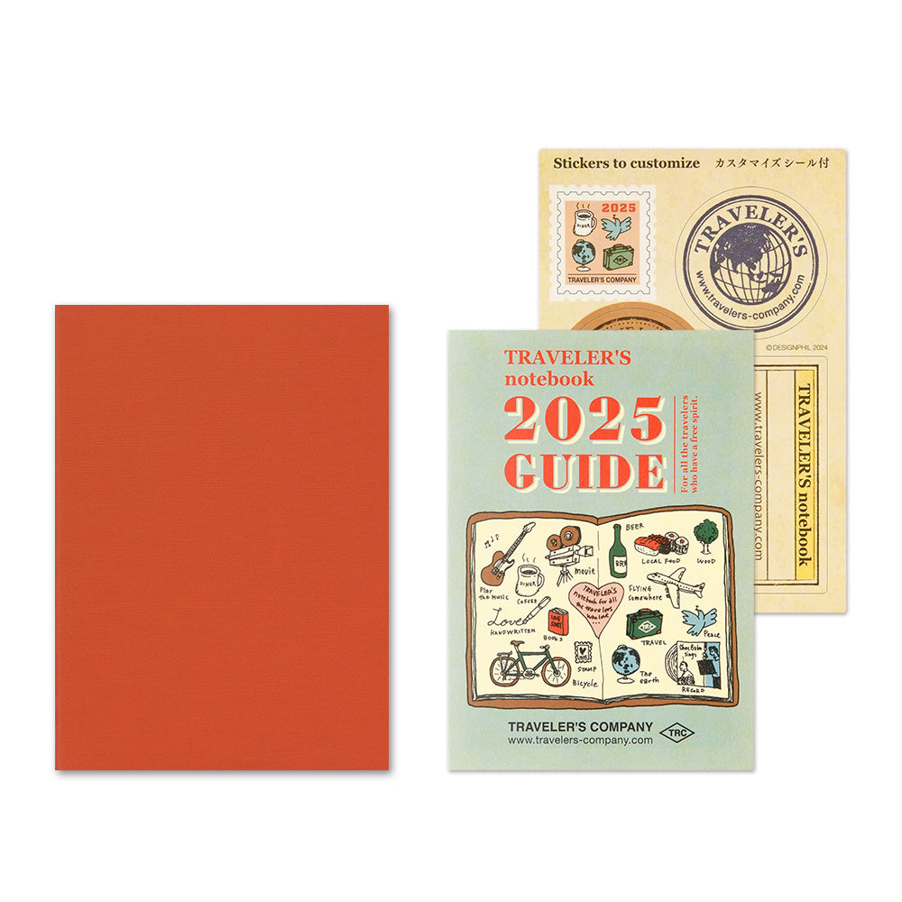 Traveler's Company Kalender Vorbestellung: 2025 Monthly Diary - passport size - TRAVELER´S notebook