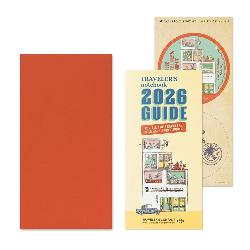 Traveler's Company Monatskalender 2026 Monthly Diary  - TRAVELER´S notebook regular bei Nauli and Stories