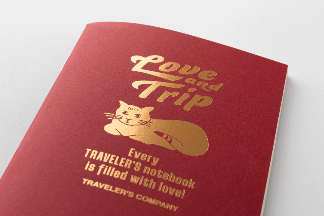 Traveler's Company Notizbuch Vorbestellung! TRAVELER’S notebook passport - Sonderedtion Love and Trip Refill