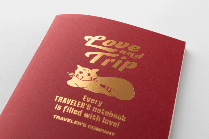 Traveler's Company Notizbuch Vorbestellung! TRAVELER’S notebook passport - Sonderedtion Love and Trip Refill