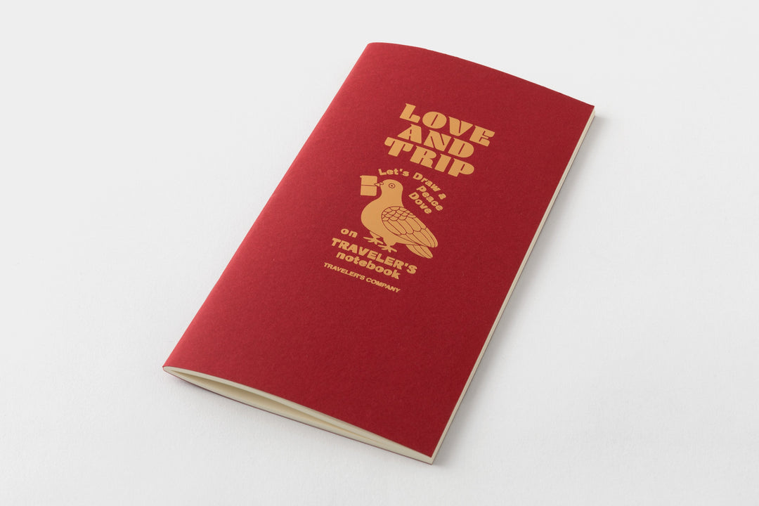 Traveler's Company Notizbuch Vorbestellung! TRAVELER’S notebook regular - Sonderedtion Love and Trip Refill