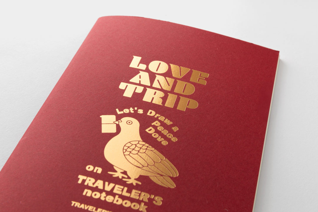 Traveler's Company Notizbuch Vorbestellung! TRAVELER’S notebook regular - Sonderedtion Love and Trip Refill